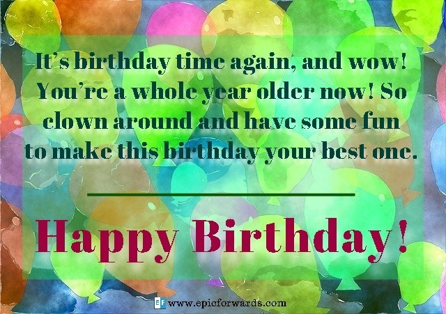 Astonishing Happy Birthday Wishes, Quotes - Epic Forwards