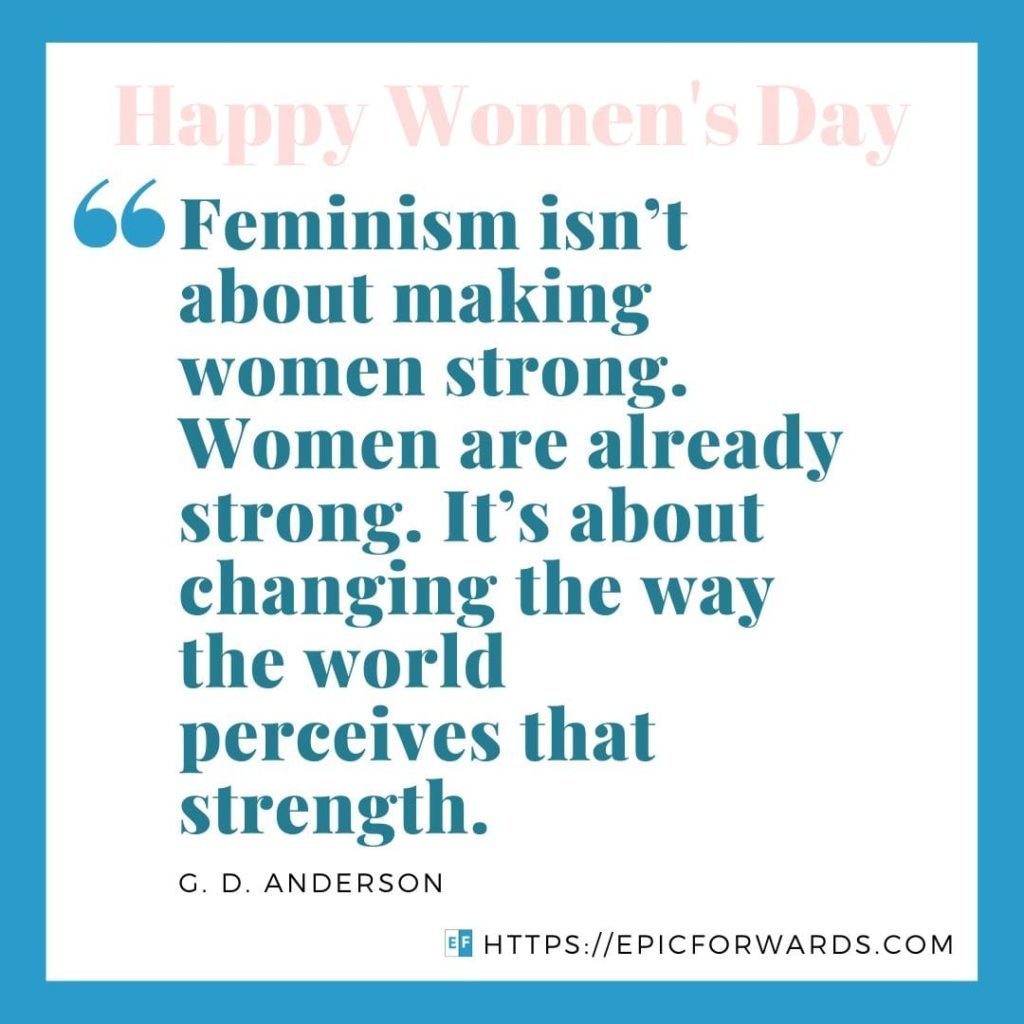 International Women's Day Quotes & History Epic Forwards