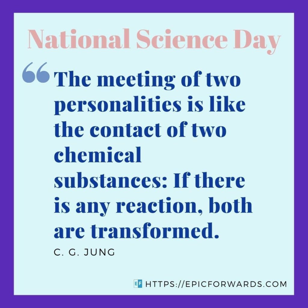 National Science Day Quote