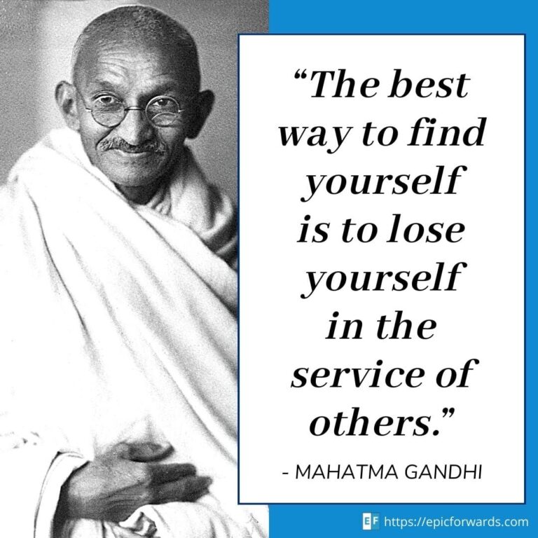 101+ Inspiring Mahatma Gandhi Quotes That Will Motivate You - Epic Forwards