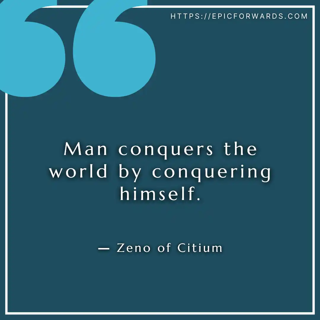 Stoic Quote - Zeno of Citium