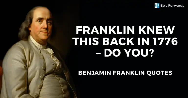 Benjamin Franklin Quotes